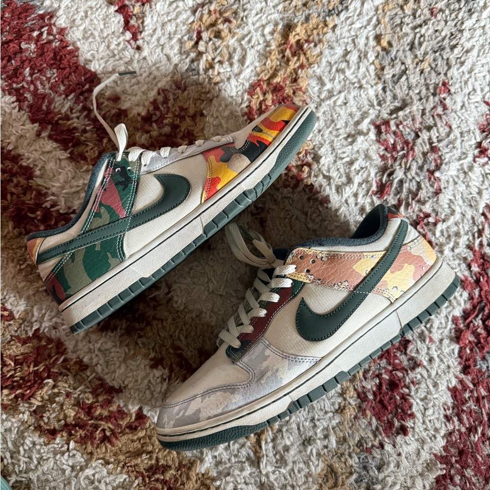 Nike Multicolor Camo Sneakers